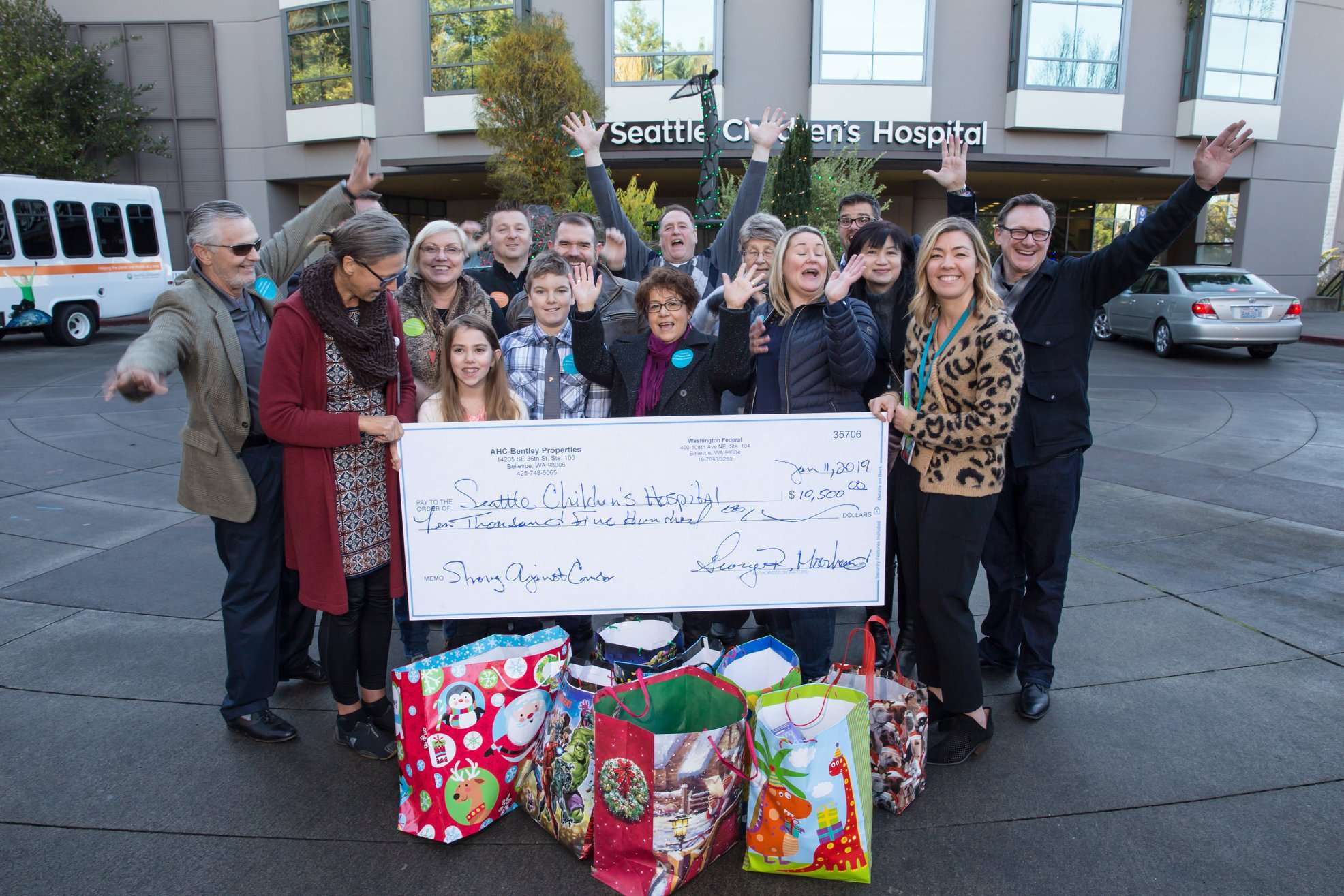 Children’s Hospital Cancer Research Donation